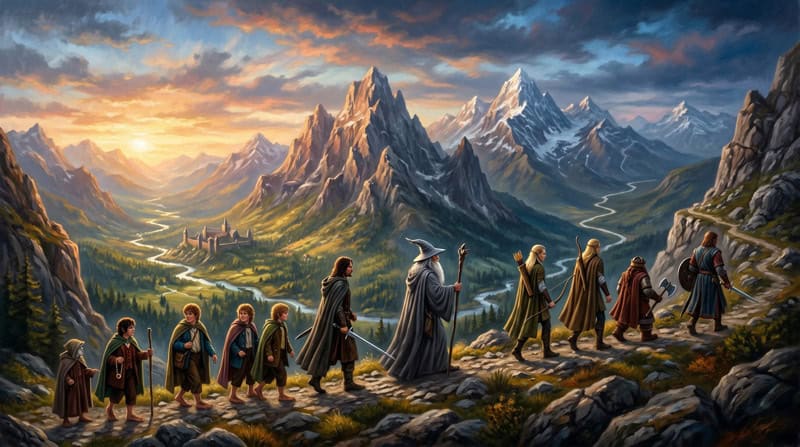 The Lord of the Rings: The Fellowship of the Ringby J.R.R. TolkienAug. 24, 25 & 26