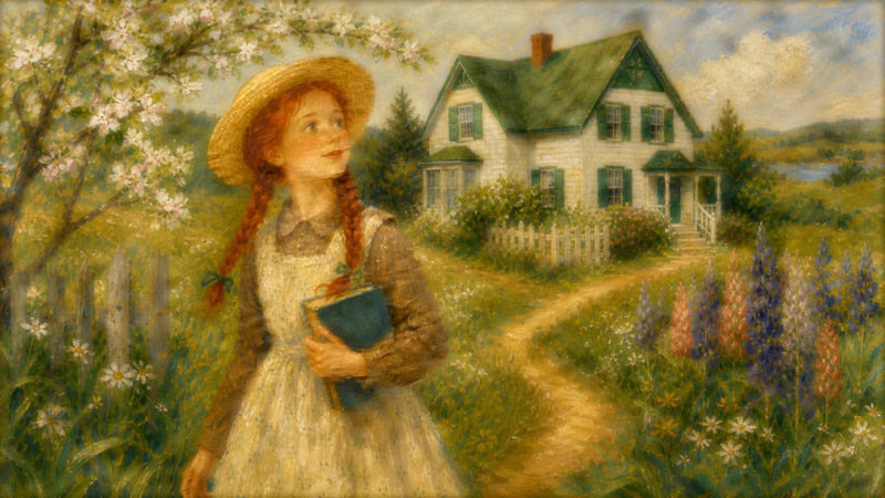 Anne of Green Gables by Lucy Maud MontgomeryJuly 13, 14 & 15 or Aug. 24, 25 & 26