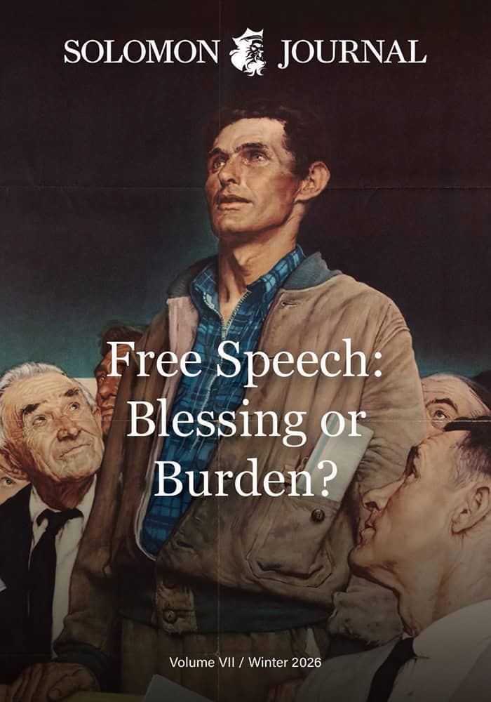 Winter 2026 — Free Speech: Blessing or Burden?