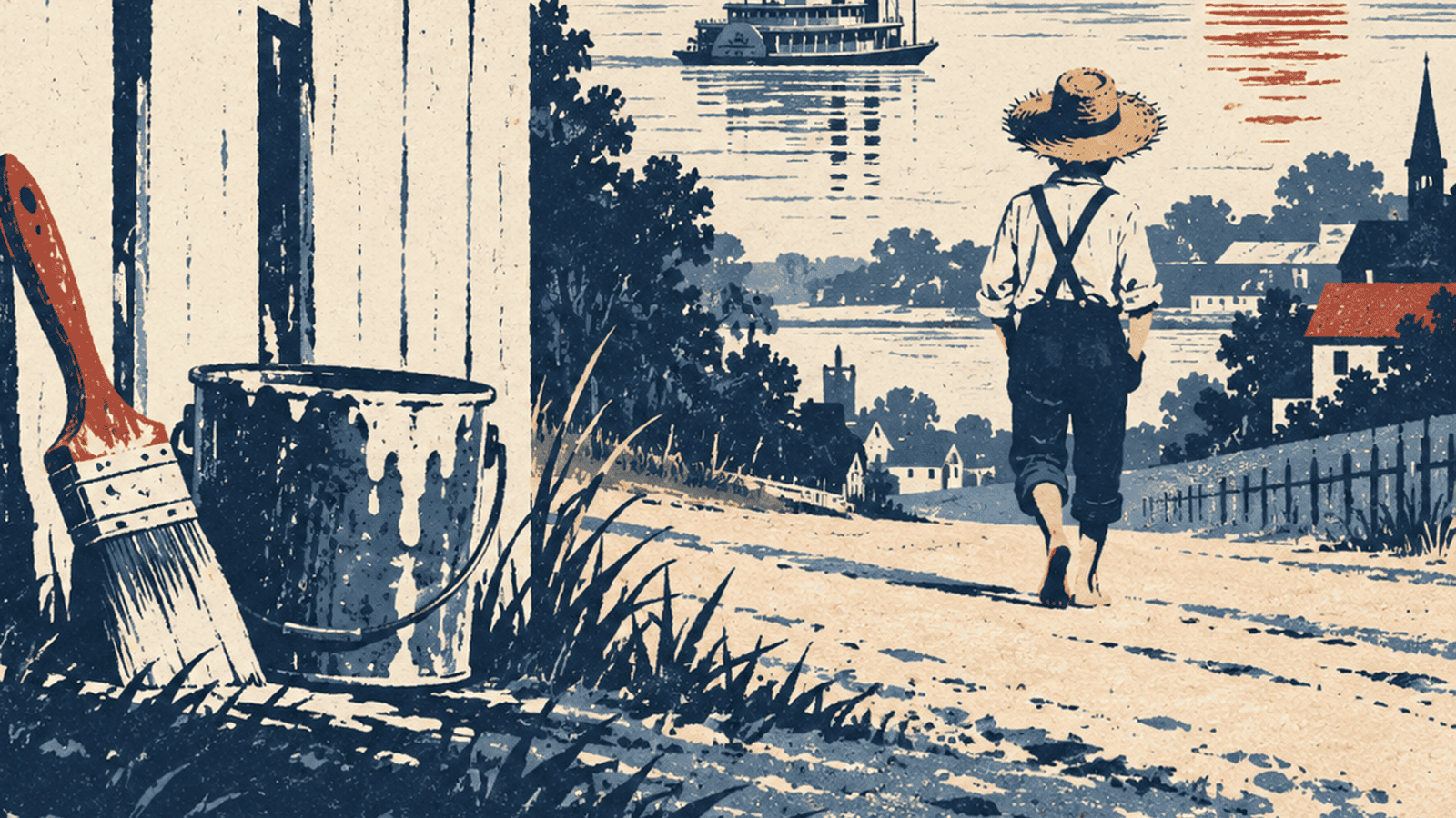 Image for <strong><em>The Adventures of Tom Sawyer</em><br>by Mark Twain</strong><br><small>Sundays | Oct 25, Nov 1, 8, 15, 29 <em>or</em><br>Tuesdays | Oct 27, Nov 3, 10, 17, Dec 1</small>