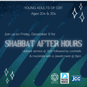 Join Us for Shabbat After Hours